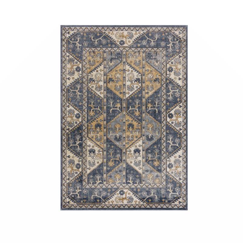 Tiled Border Area Rug,8' x 10' - 8' x 10'