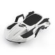 preview thumbnail 1 of 54, Electric Kids Racing Car with Lights and Music, 18V Battery Powered Ride-On Toy for Boys & Girls Ages 6+ White