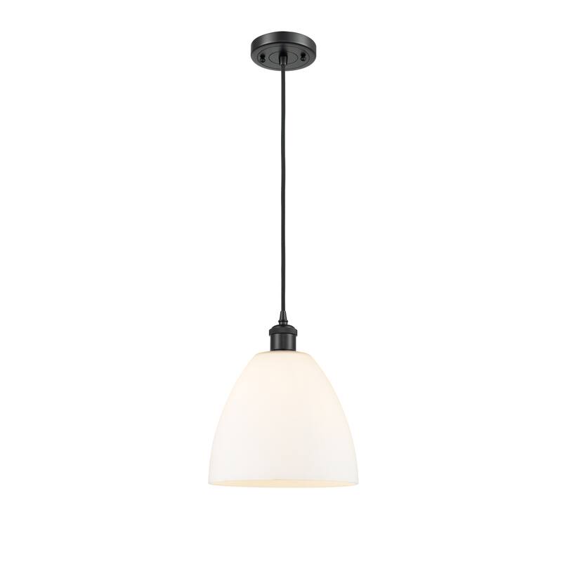 Innovations Lighting Ballston Bristol Glass 1 Light 9" Cord Hung Mini Pendant