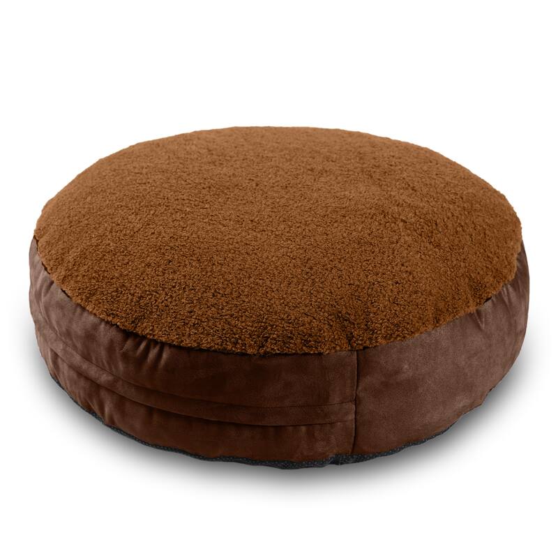 Jaxx Robbi Dog Bed Premium Synthetic-Fur Memory Foam Bean Bag Bed