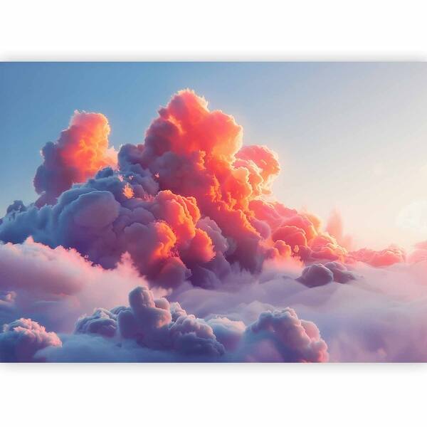 cloud wallpaper mural