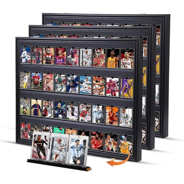 Card Display Case, Graded Sports Card Display for Basketball Football  Hockey Trading Cards with UV Protection - On Sale - Bed Bath & Beyond -  40133820