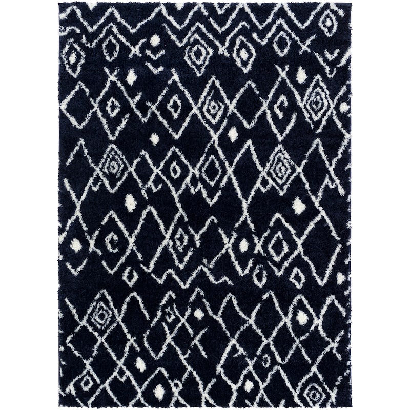 Anderson Plush Moroccan Diamond Area Rug