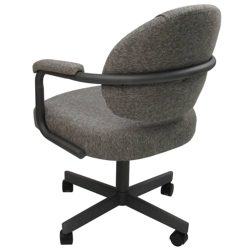 Swivel Tilt Kitchen Chair with Wheels M-70 Casters - N/A