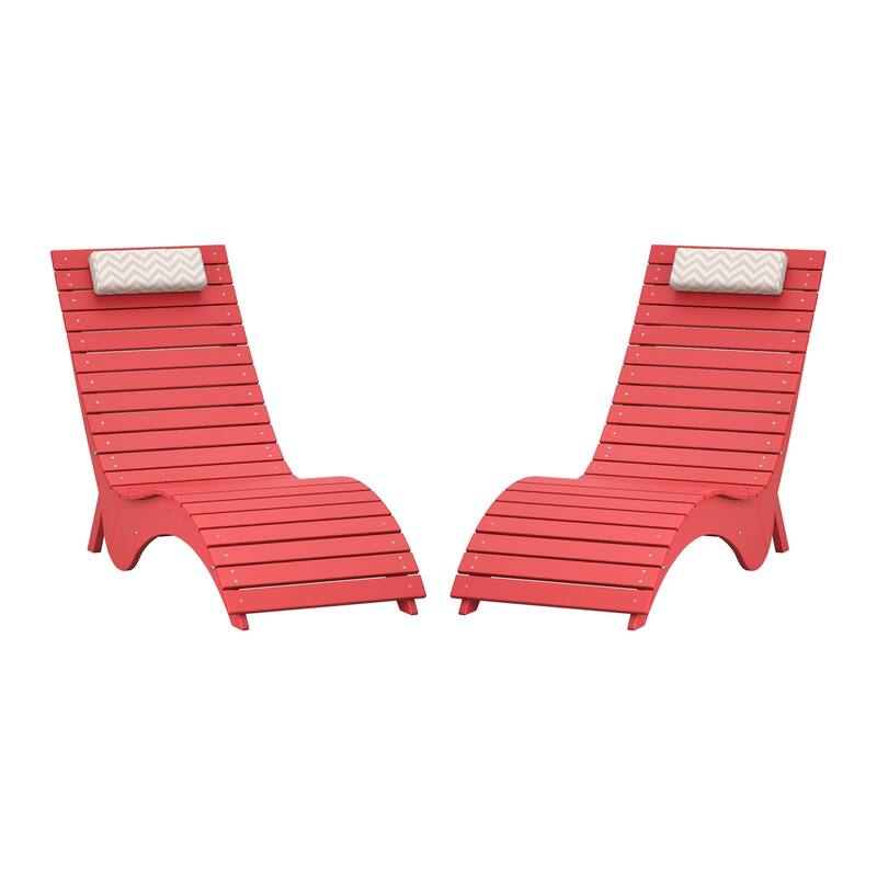 Water-Resistance Pool Lounger for Deck, Pool, or Courtyard