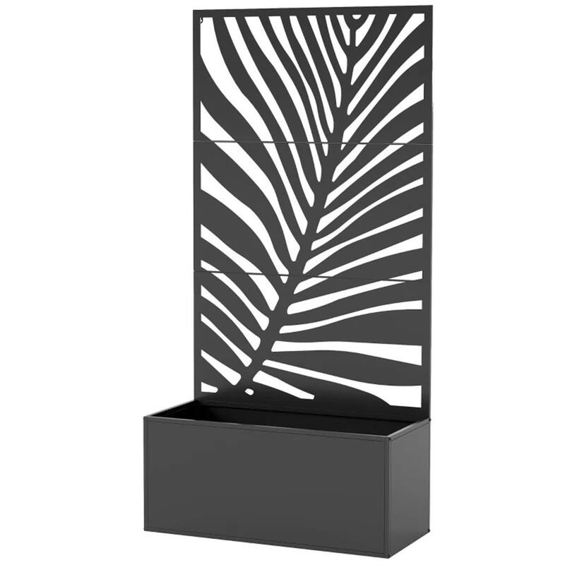 Metal Flower Pots, Elevated Garden Beds, Plant Racks