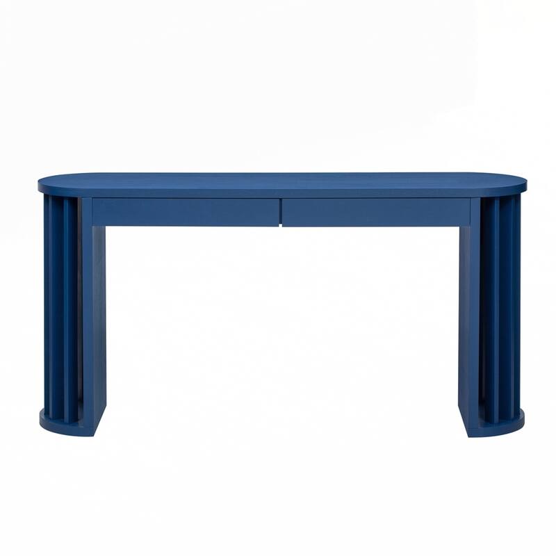 Curved and Straight Line Design Sofa Table