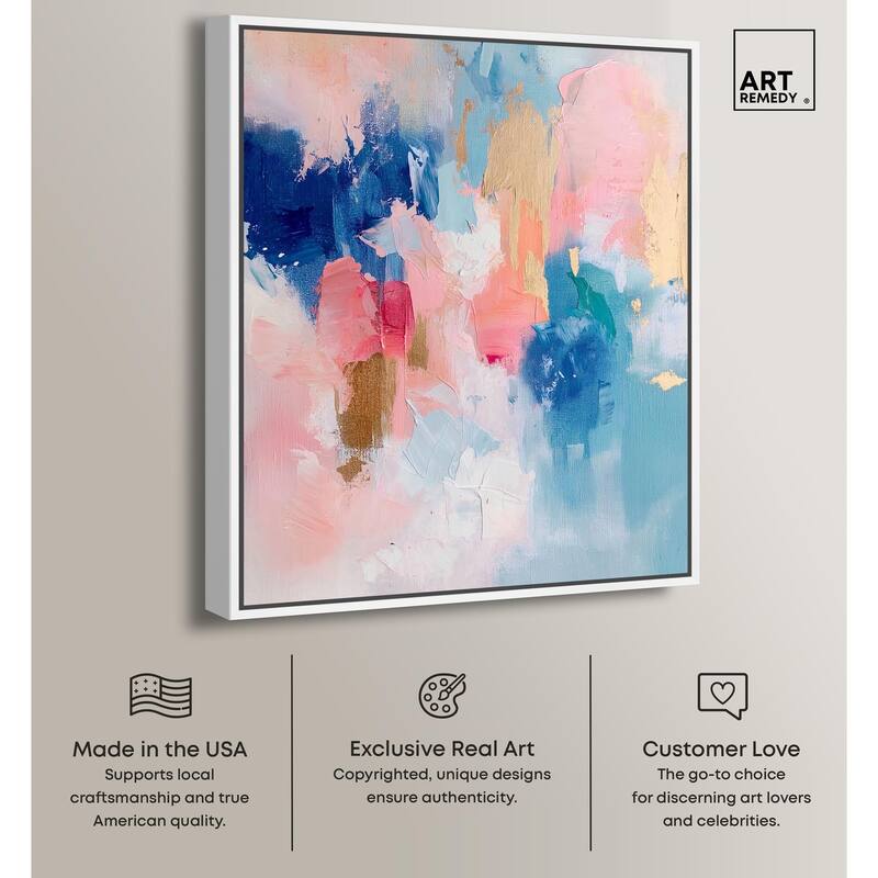 Prismatic Cosmos Canvas by Art Remedy