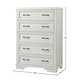 preview thumbnail 4 of 5, Foundry 5-Drawer Chest