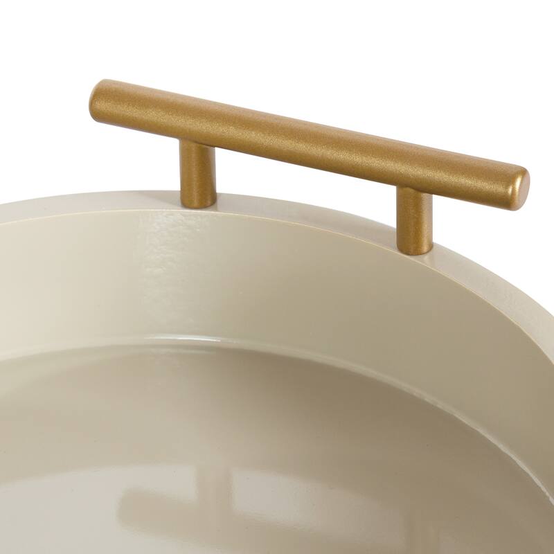 Kate and Laurel Lipton Round Tray Set