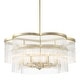 preview thumbnail 1 of 0, Minka Lavery 5455 Azura 6 Light 28" Wide Pendant