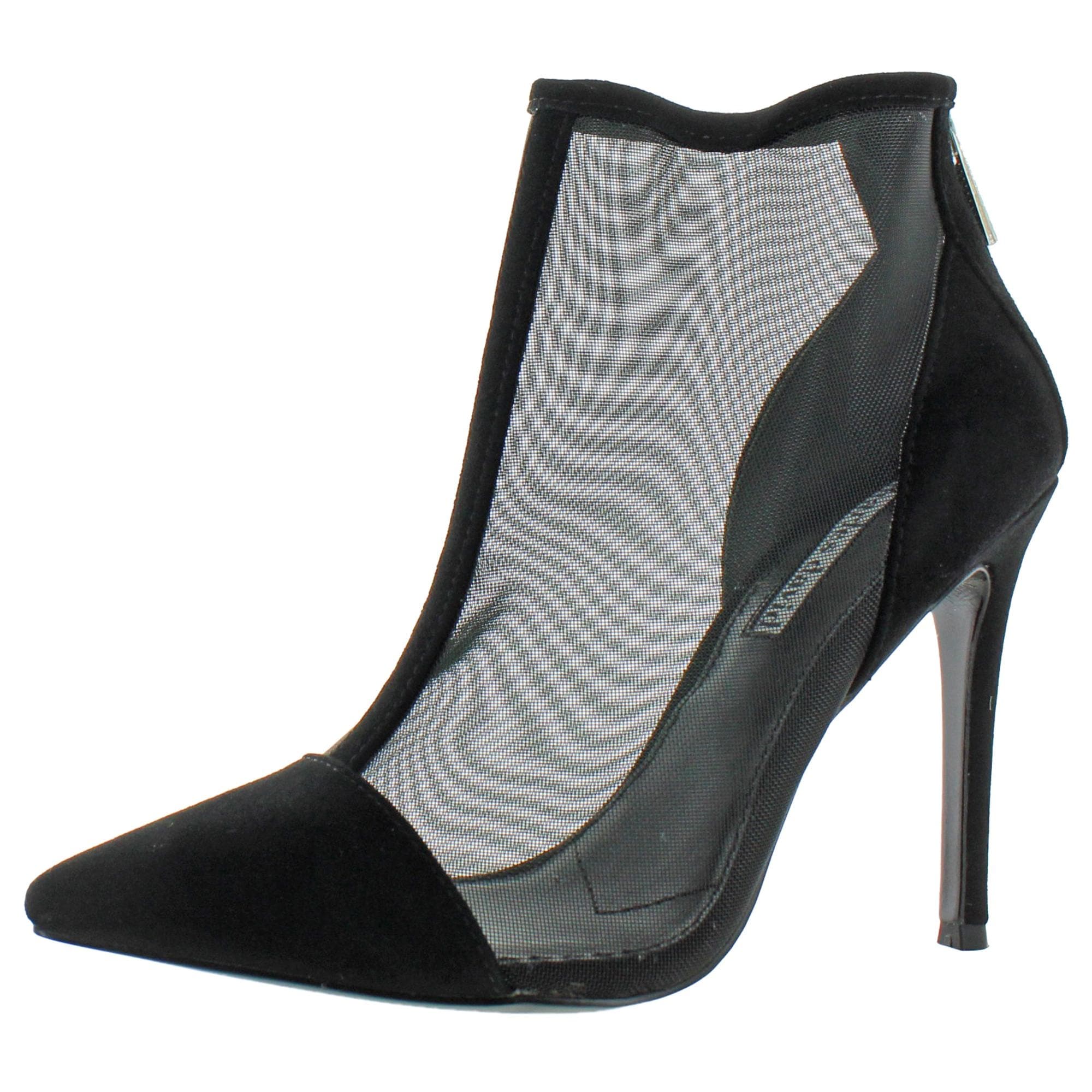 charles david cashmere mesh bootie