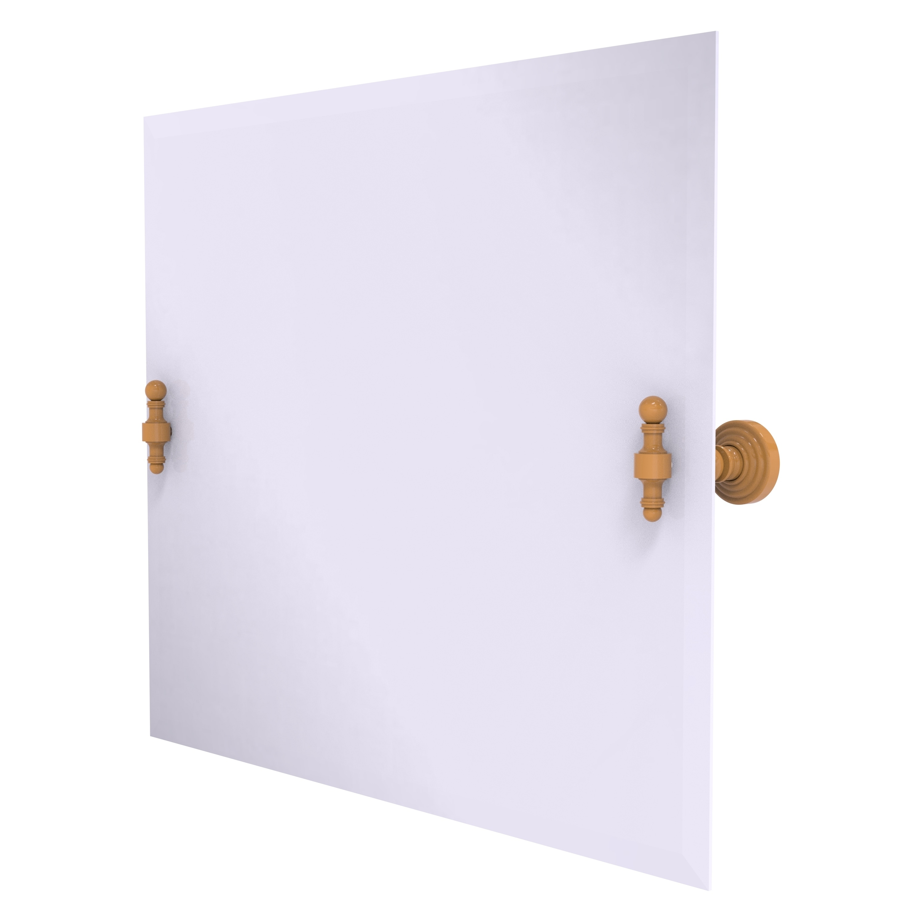 Allied Brass Frameless Landscape Rectangular Tilt Mirror with Beveled Edge