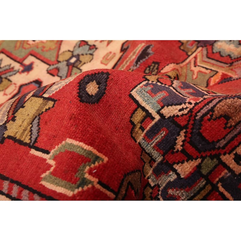 ECARPETGALLERY Hand-knotted Andelz Red Wool Rug - 4'0 x 6'5