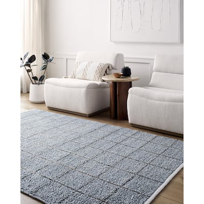 Livabliss Provence Mid-Century Modern Stripe Indoor/Outdoor Area Rug