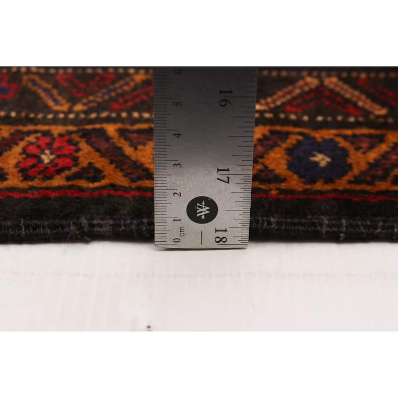 Teimani Orange Rug 3'10" x 6'4" - 3'10 x 6'4