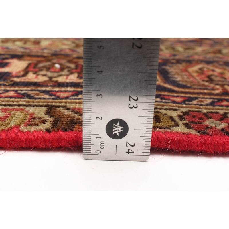 ECARPETGALLERY Hand-knotted Kayseri Vintage Red Wool Rug - 4'7 x 6'3