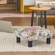 preview thumbnail 81 of 91, Adeco Ottoman Upholstered Fabric Footrest Pet Steps Dog Stair Stool