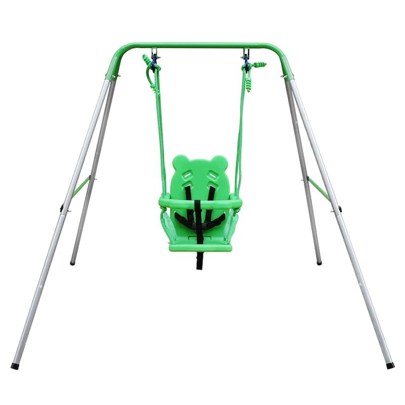Playground Indoor/Outdoor Playset Full Bucket Baby Toddler Swing Sets
