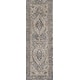 preview thumbnail 7 of 15, Domani Opulence Distressed Persian Area Rug 2'6"x7'6" Runner - Blue