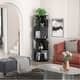 preview thumbnail 46 of 102, 4/5/6 Tiers Round Rotating Bookcase, Revolving Floor Standing Bookshelf Corner Organizer Display