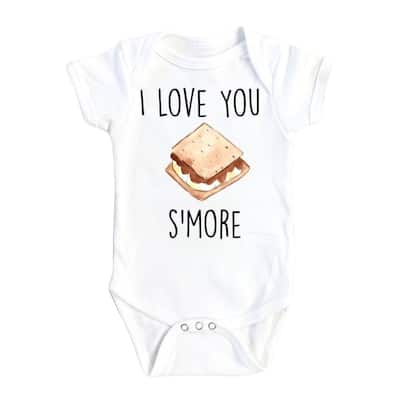 S'more Love - Baby Boy Girl Clothes Infant Bodysuit Funny Cute Newborn