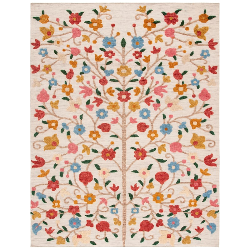 SAFAVIEH Hand-Knotted Kenya Vladimira Southwestern Tribal Wool Rug