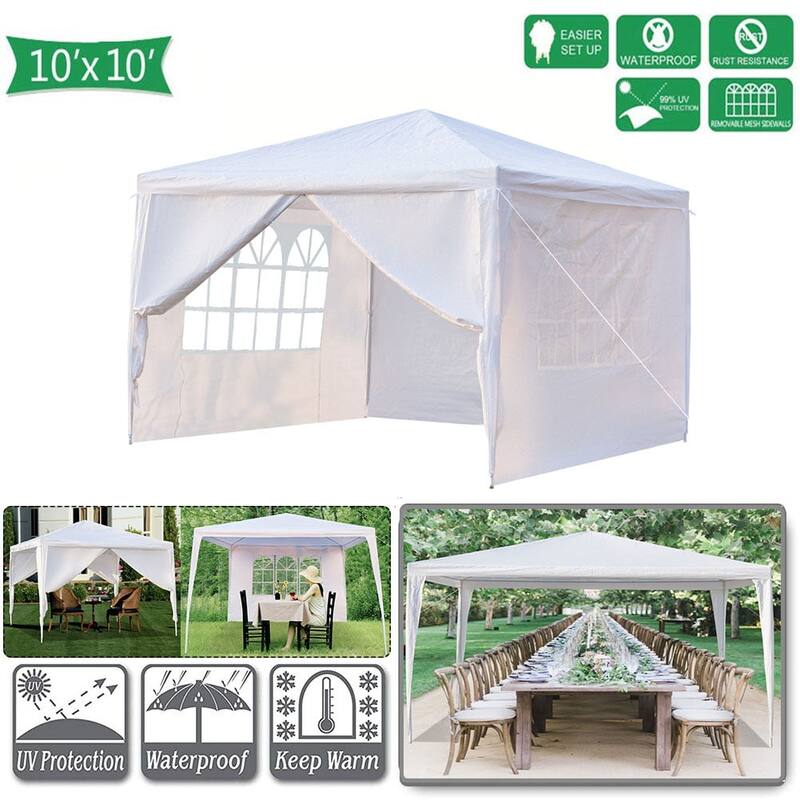 Portable waterproof tent - White