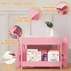 preview thumbnail 3 of 5, Kids Table and Chair Set - 4 in 1 Wooden Activity Table with 2 Chairs and Storage Drawer