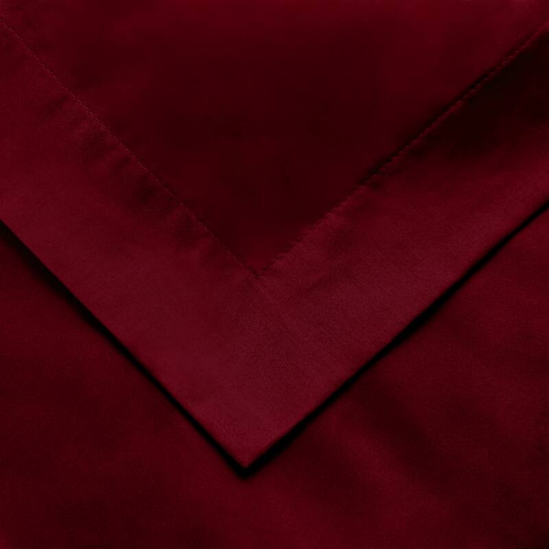 Superior Egyptian Cotton 650 Thread Count Solid Duvet Cover Set