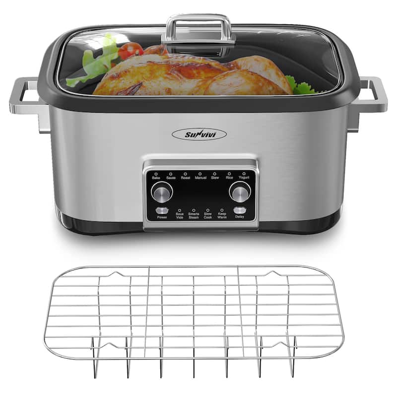 12-in-1 Digital Programmable Slow Cooker