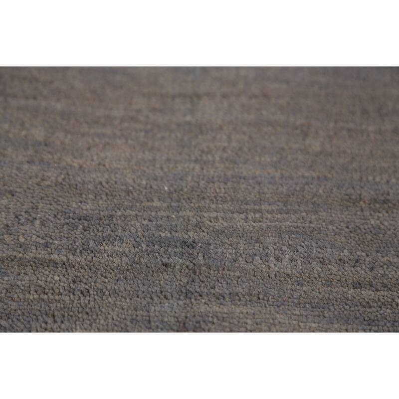Modern Gabbeh Oriental Foyer Rug Hand-Knotted Wool Carpet - 3'4" x 5'0"