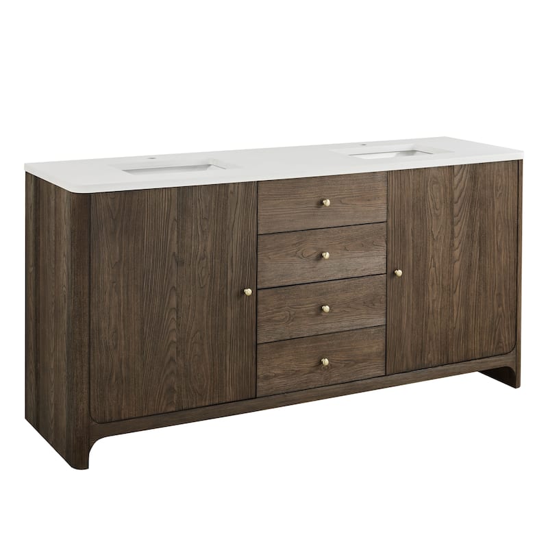 Gracyn 72" Double Vanity, Sable - 72