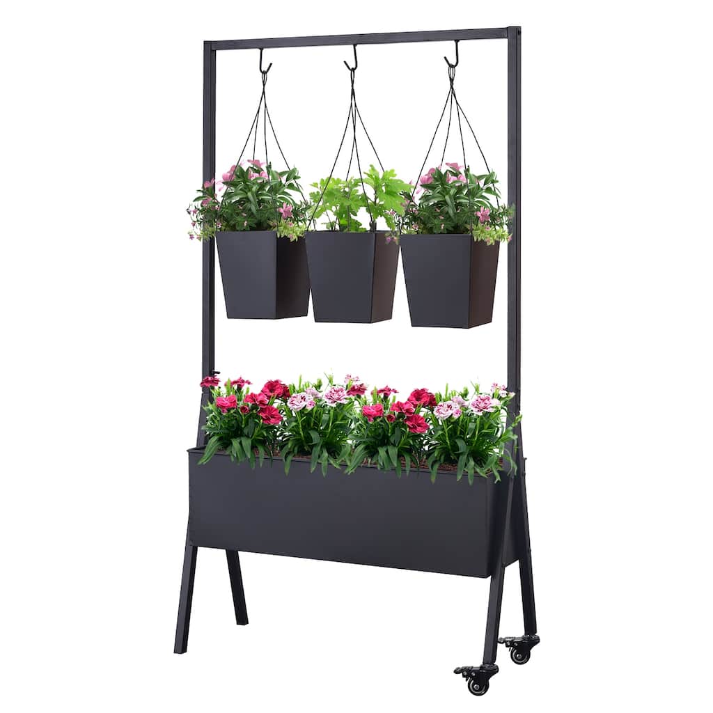 big red plant pots High Cana Pots