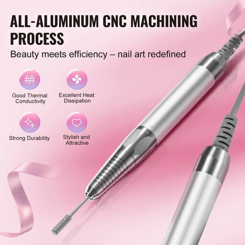 Electric Rechargeable Nail Drill for Manicure Pedicure Carve Polish