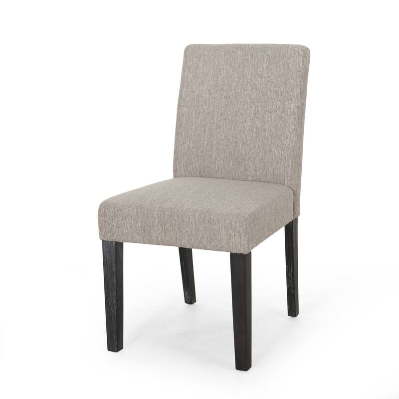Kuna Contemporary Upholstered Dining Chair (Set of 2) by Christopher Knight Home