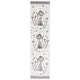 preview thumbnail 4 of 11, SAFAVIEH Carousel Kids Donika Parisian Cat Rug 2' x 8' Runner - Ivory/Pink