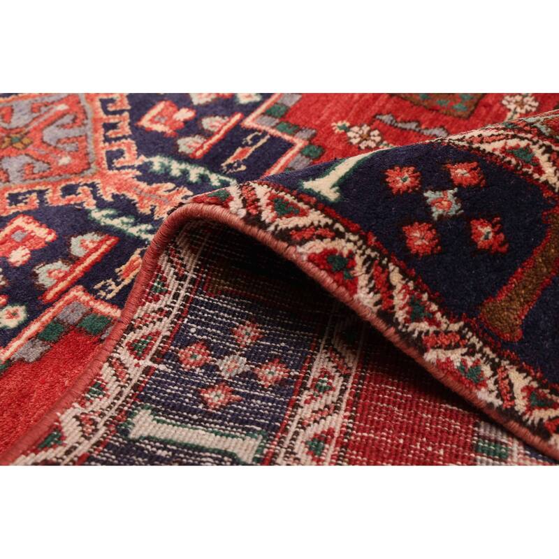 ECARPETGALLERY Hand-knotted Konya Anatolian Red Wool Rug - 3'7 x 14'9
