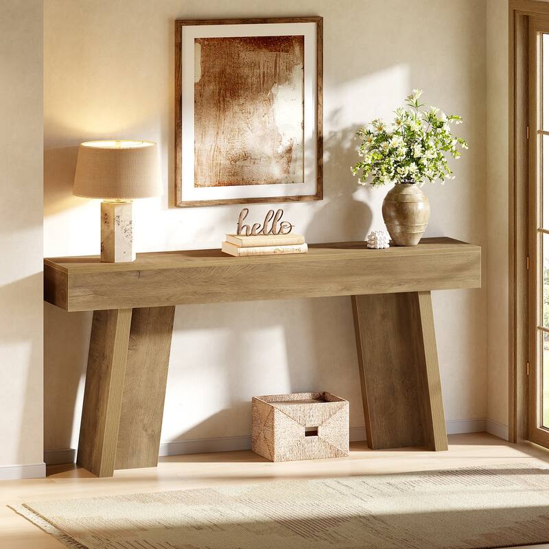 70.9-Inch Farmhouse Long Console Table or Living Room