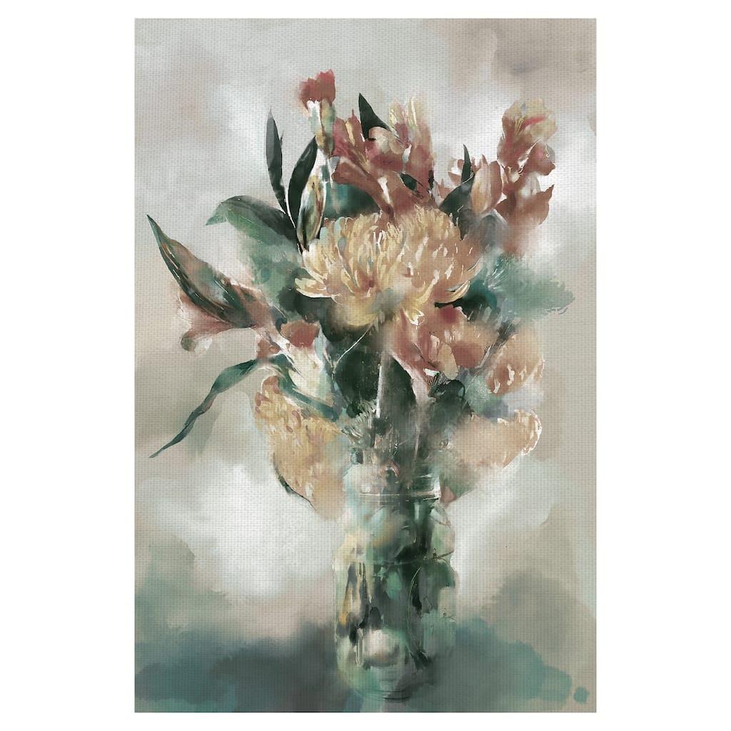 Splendeur Auburn by Studio Arts Canvas Art Print