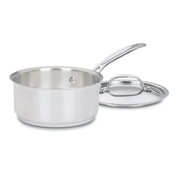 Cuisinart 719-16 Saucepan With Lid, Stainless Steel, 1.5 Quart
