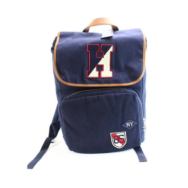 tommy hilfiger leather backpack mens