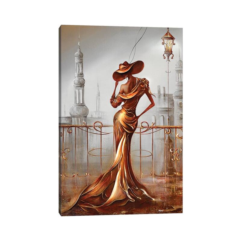 iCanvas "Woman In Gold" by Raen Canvas Print
