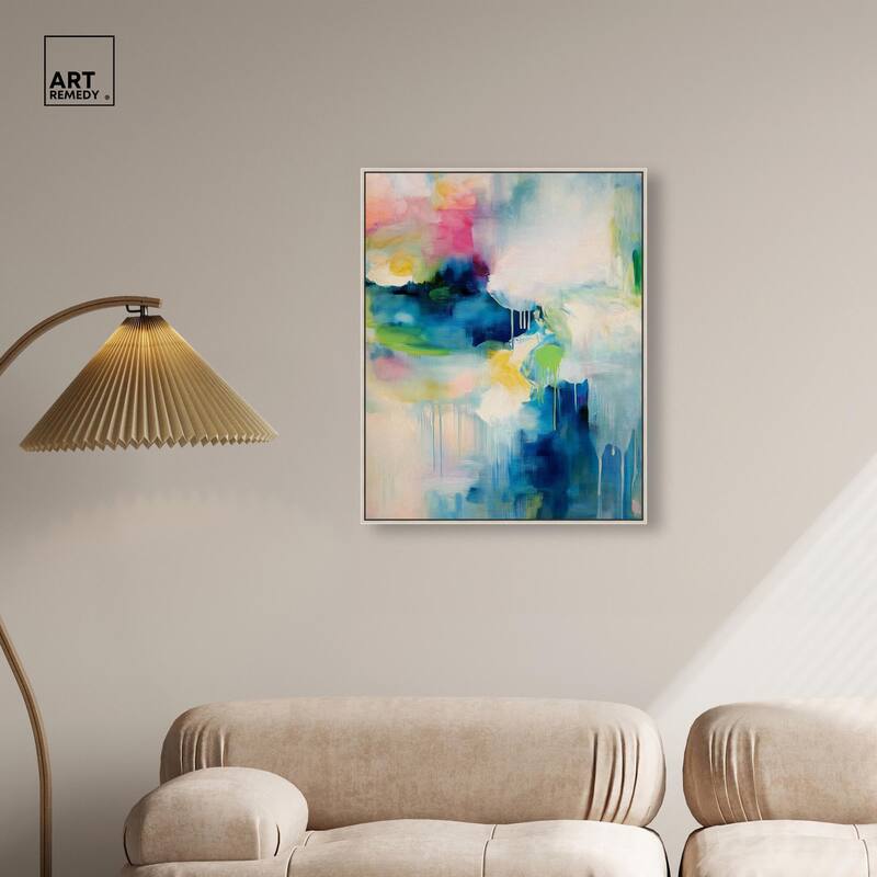 Prismatic Weeps Color III Canvas by Art Remedy