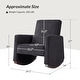 preview thumbnail 9 of 33, Julia 29.5"W Modern Solid Wood Nursery Rocking Chair with Lumbar Pillow Set of 2 by HULALA HOME