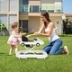 preview thumbnail 8 of 7, Costway 2-in-1 Foldable Baby Walker w/ Adjustable Heights & Music - See Details