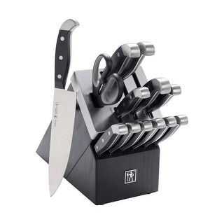 HENCKELS Statement Self-Sharpening Knife Set with Block, Chef Knife ...