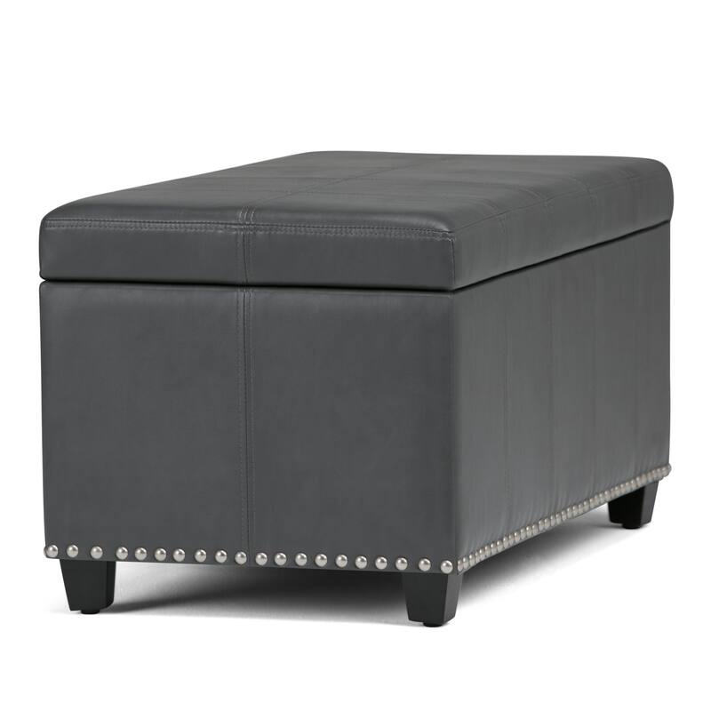 Modern Storage Ottoman Bench for Living Room