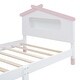 preview thumbnail 7 of 53, Platform Bed with House-shaped Headboard and Motion Activated Night