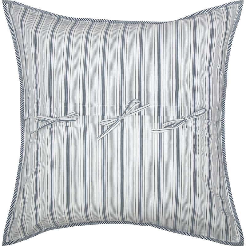Sawyer Mill Blue Quilted Euro Sham